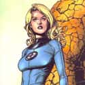 Invisible Woman on Random Best Female Comic Book Characters