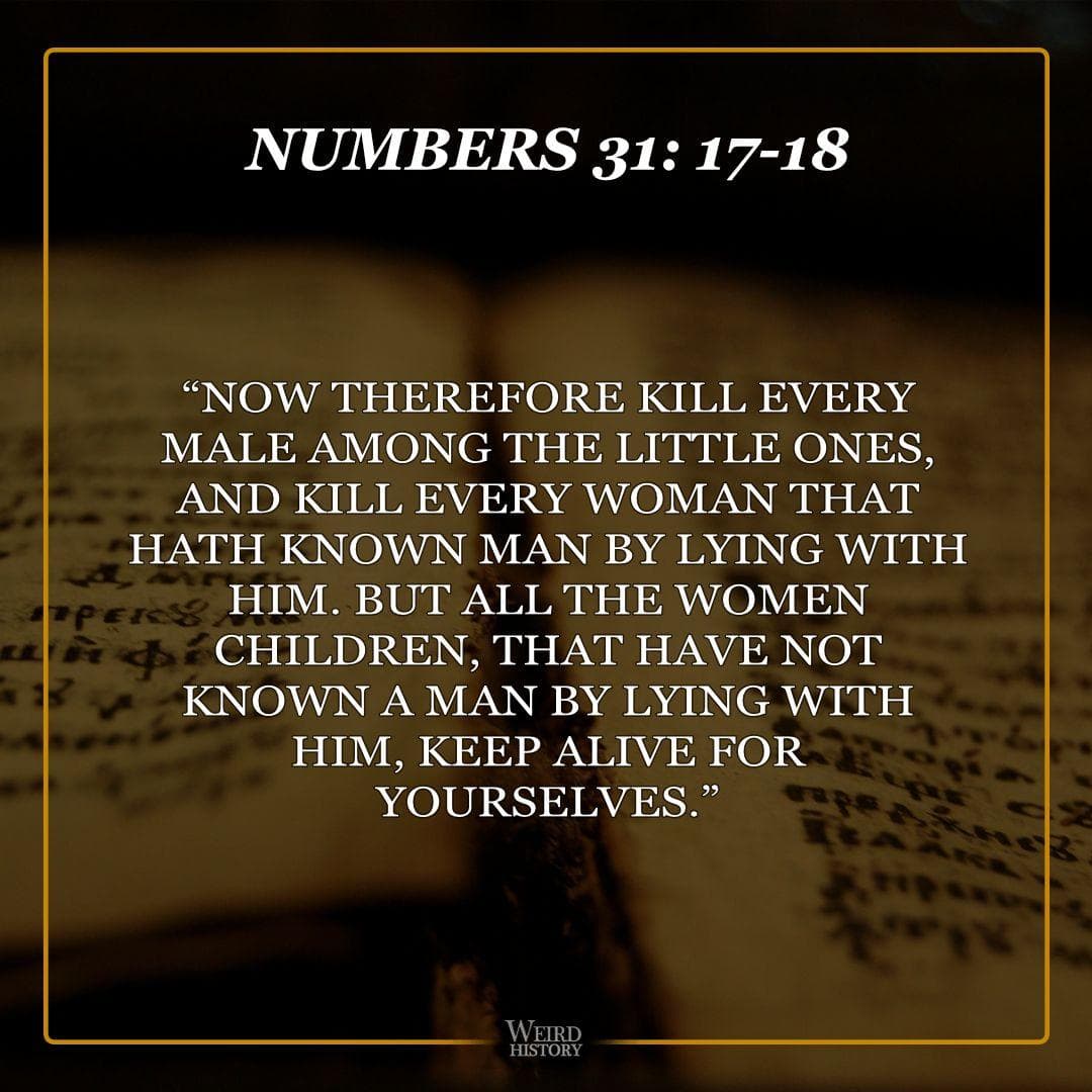 The Most Messed Up Passages From The Old Testament