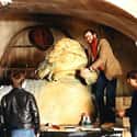 Jabba the Hutt on Random Behind Scenes Photos Of Movie Villains