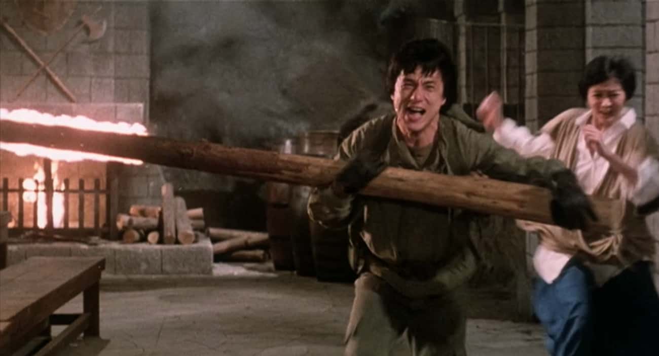 Jackie Chan Got A Concussion While Filming 'Dragon Lord'