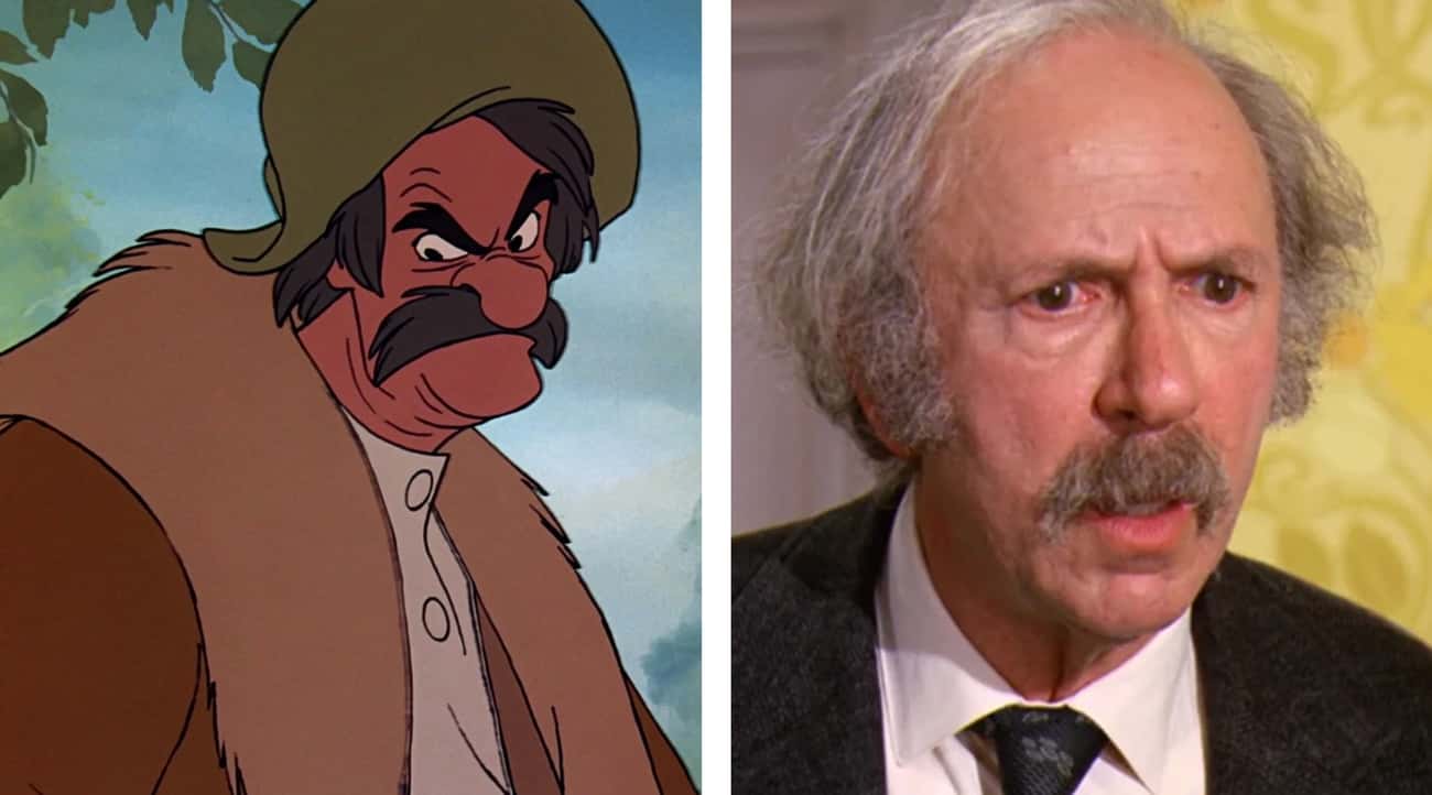 Amos Slade From 'The Fox and the Hound' Is Grandpa Joe From 'Willy Wonka and the Chocolate Factory' (Jack Albertson)