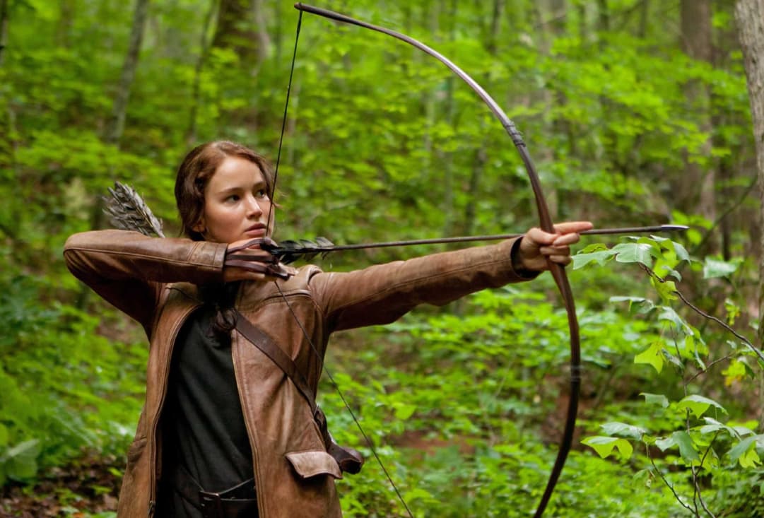 Jennifer Lawrence As Katniss Everdeen In 'The Hunger Games'
