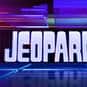 Alex Trebek, Johnny Gilbert, Jimmy McGuire   Jeopardy! is an American television game show created by Merv Griffin.