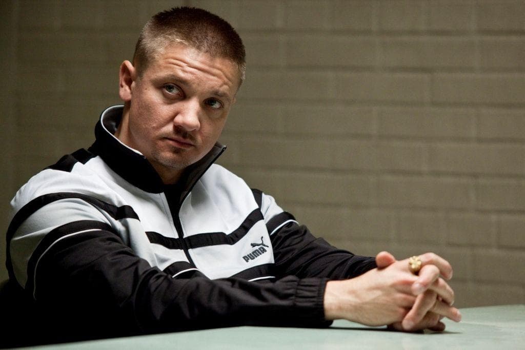 Jeremy Renner's First Acting Job Was 'Resisting Arrest'