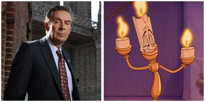 Jerry Orbach Of 'Law & Order' Fame Played Lumiere In 'Beauty and the Beast'