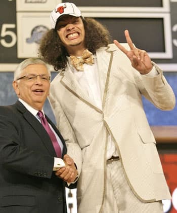 Joakim Noah is listed (or ranked) 4 on the list The Most Ridiculous Hairstyles to Ever Appear in the NBA