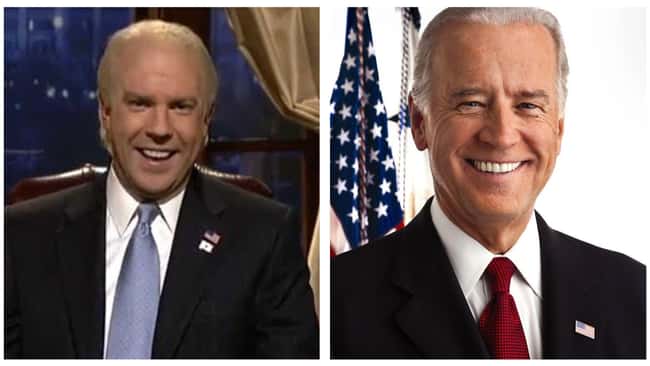 Joe Biden is listed (or ranked) 11 on the list Political Figures Share What They Really Thought Of SNL's Impressions Of Them