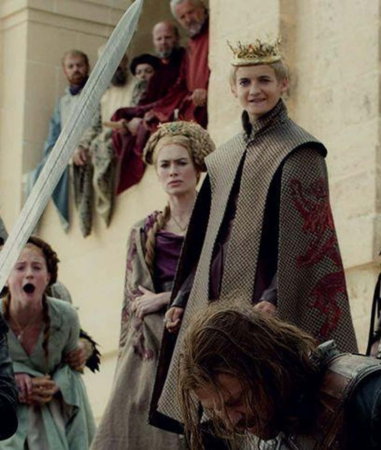 Joffrey Baratheon Beheaded Ned Stark