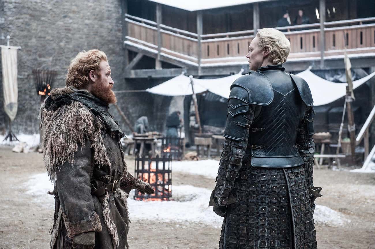 Brienne And Tormund From 'Game of Thrones'