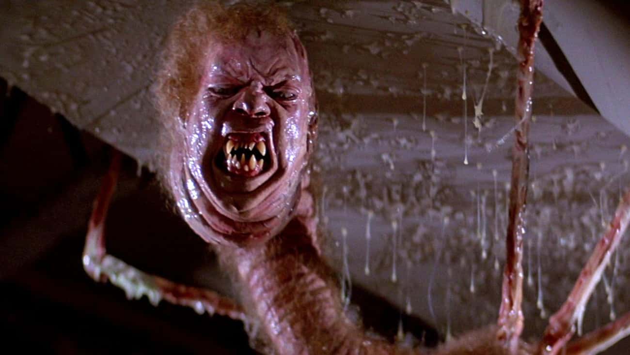 In John Carpenter’s ‘The Thing,’ The Monster Was Created In Part Using Bubble Gum, Strawberry Jam, Mayo, And Creamed Corn