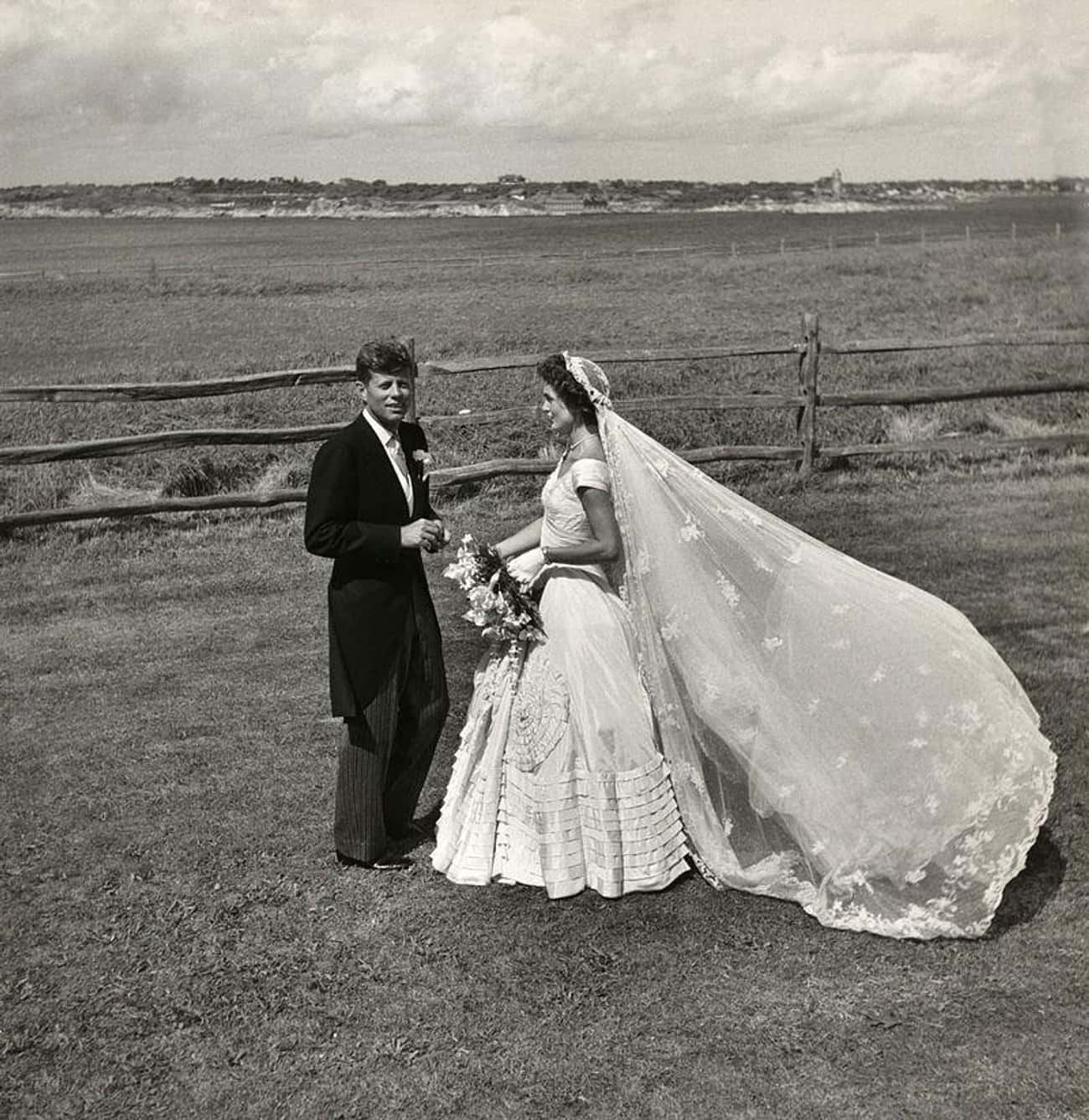 1961: John F. Kennedy And Jacqueline Kennedy