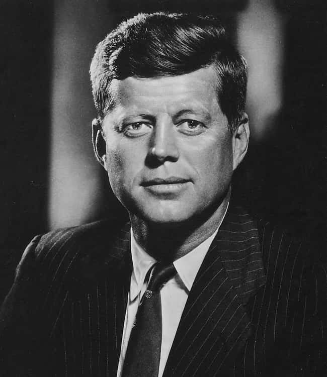 John F. Kennedy is listed (or ranked) 34 on the list Every U.S. President & Every Medical Problem They've Ever Had