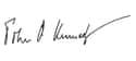 John F. Kennedy on Random US Presidents' Handwriting