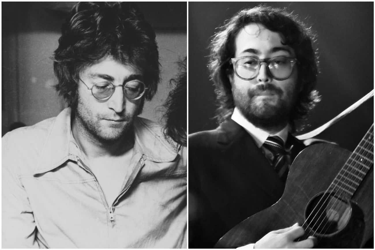John Lennon And Sean Lennon At 32