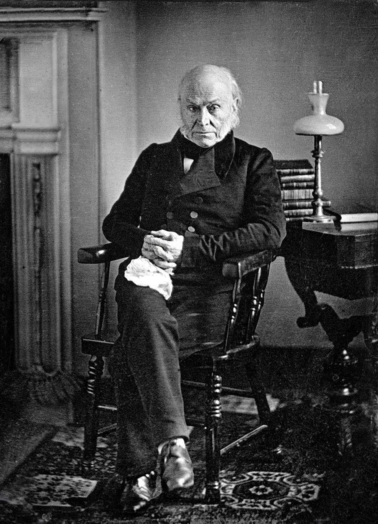 John Quincy Adams, 1843 (Died Of A Cerebral Hemorrhage On Feb. 23, 1848)