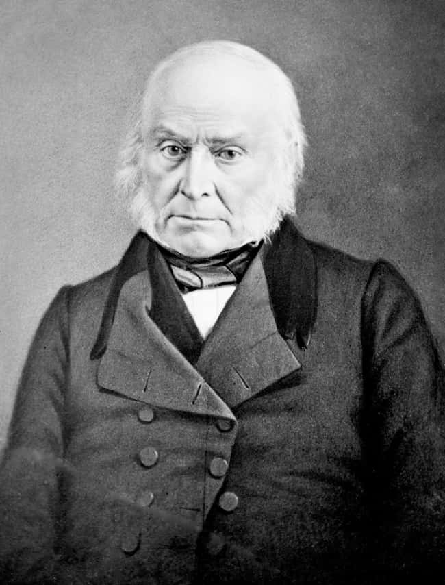 John Quincy Adams is listed (or ranked) 6 on the list Every U.S. President & Every Medical Problem They've Ever Had