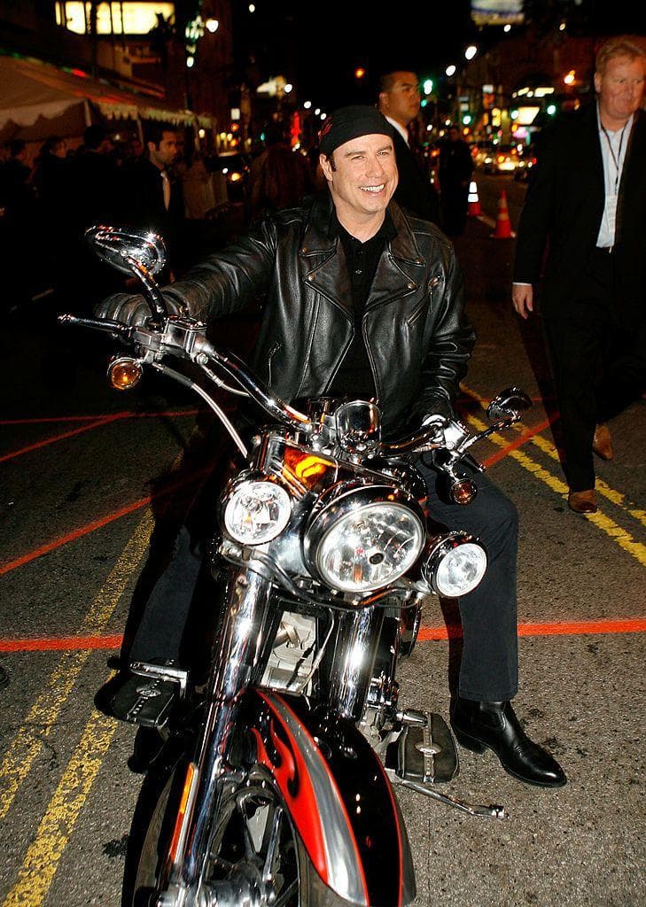 john travolta harley davidson