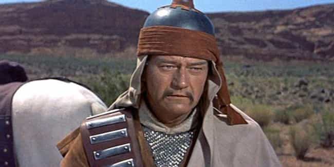 John Wayne as Genghis Khan