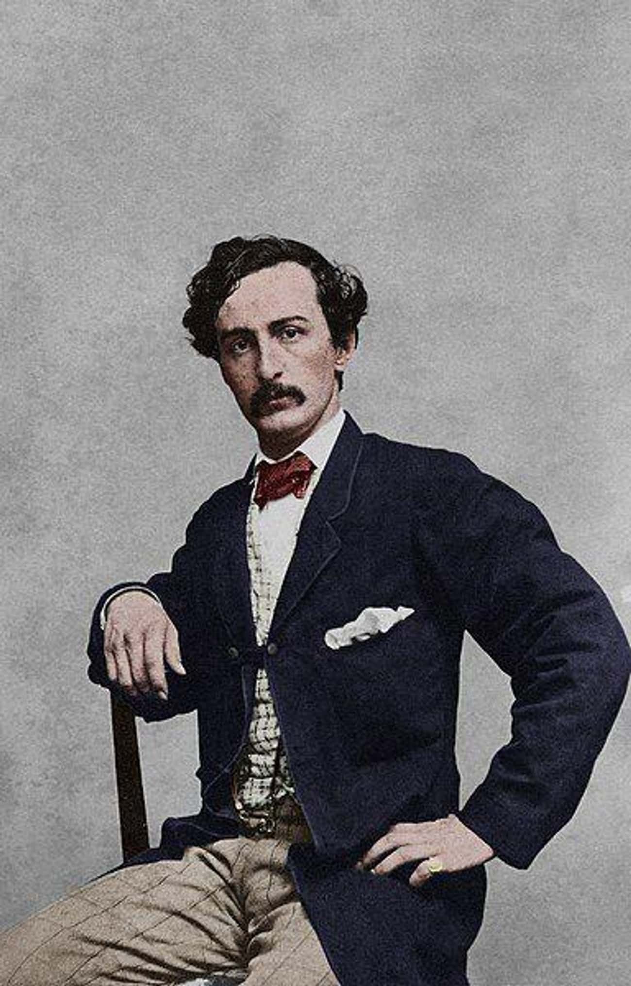 John Wilkes Booth Told The Men Sent To Capture Him, 'I Will Put A Bullet Through You'