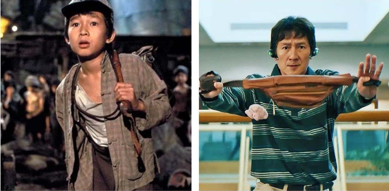 Ke Huy Quan Was A Wacky Sidekick In 'Temple of Doom' And 'Goonies,' Then Returned As Multiple *Wildly* Different Characters In 'Everything Everywhere All at Once'  
