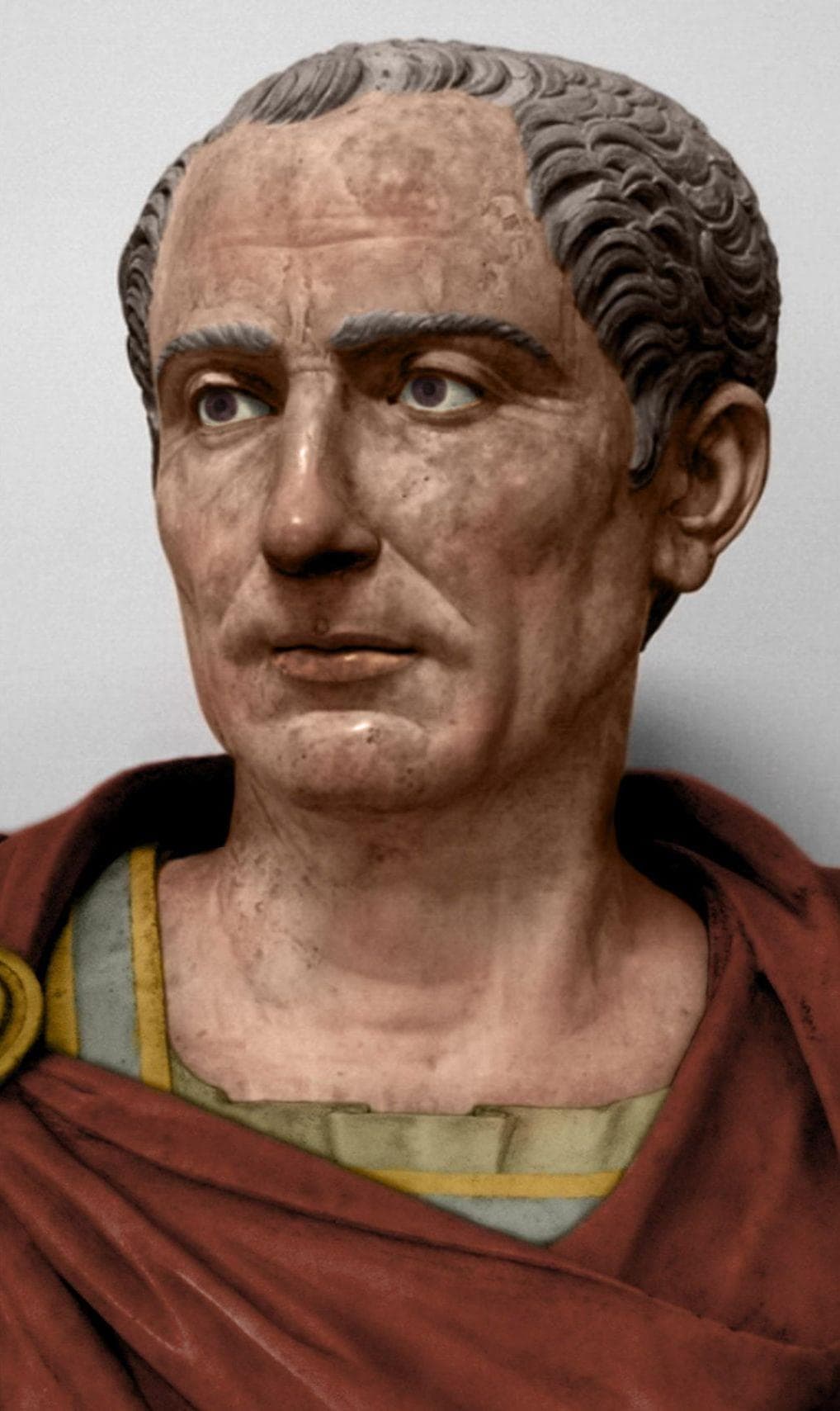 12 Statues Of Roman Emperors In Color