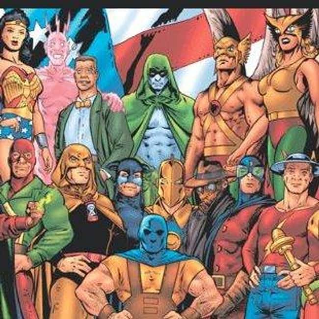 Justice Society of America is listed (or ranked) 16 on the list The Most Racist Moments in Comics