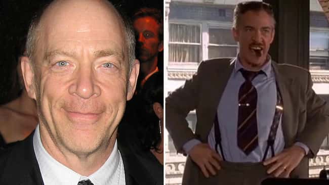 J.K Simmons as J. Jonah Jameson