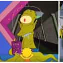 Kang and Kodos on Random Fatcs About How The Simpsons Evolved Over Time