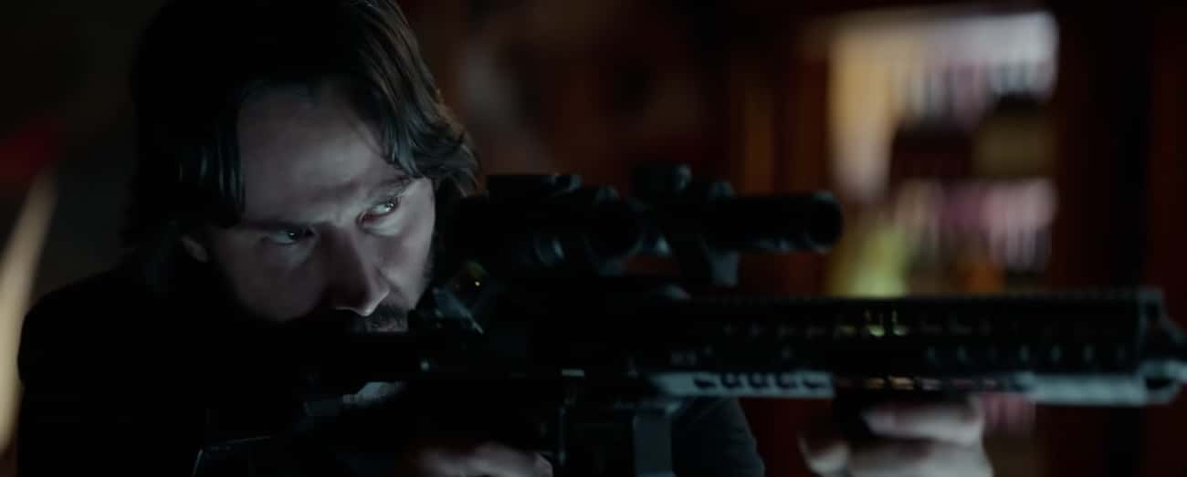 Keanu Reeves Practiced Like A Maniac To Improve His Gunplay For 'John Wick: Chapter 2'