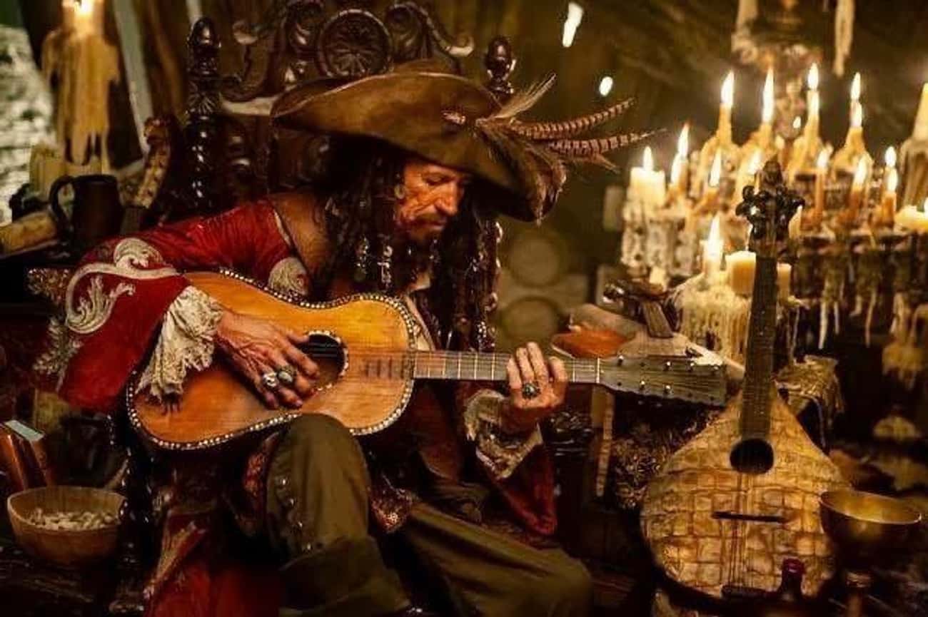 Keith Richards Appears In ‘Pirates of the Caribbean: At World’s End’ As Jack Sparrow’s Father