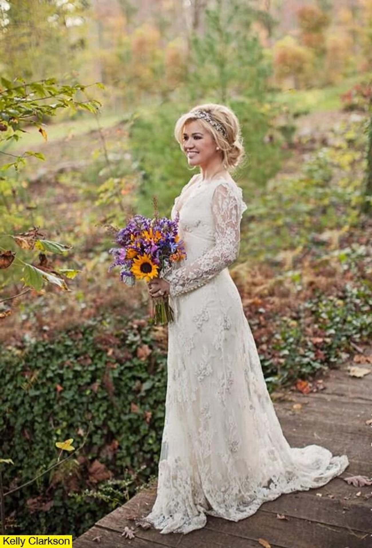 Celebrity Wedding Dresses Photo Gallery