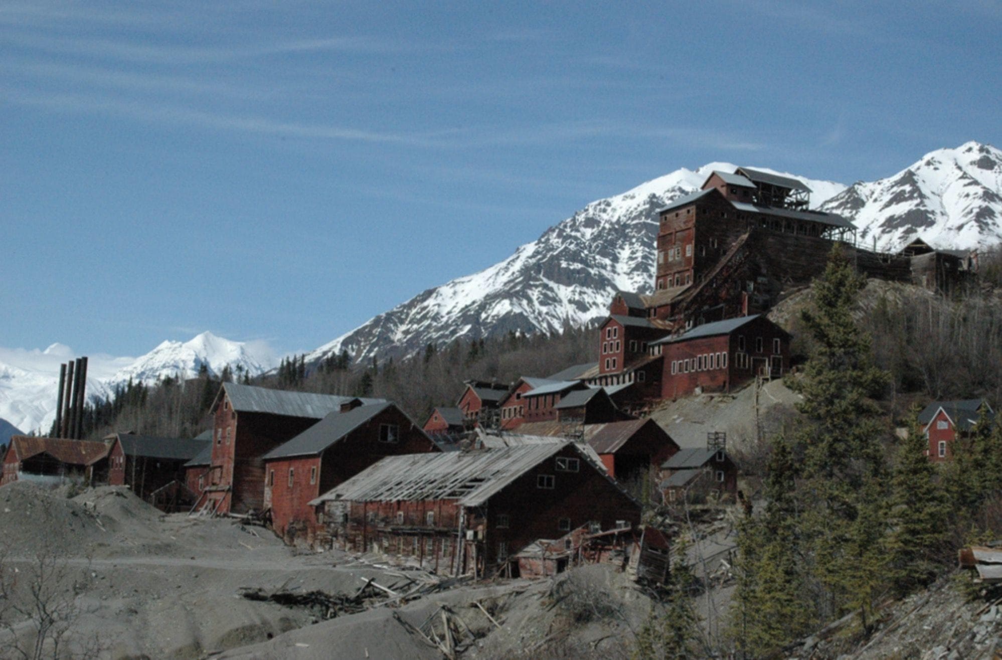 Kennecott, Alaska, Has Railroad Tracks That Are Said To Be Haunted