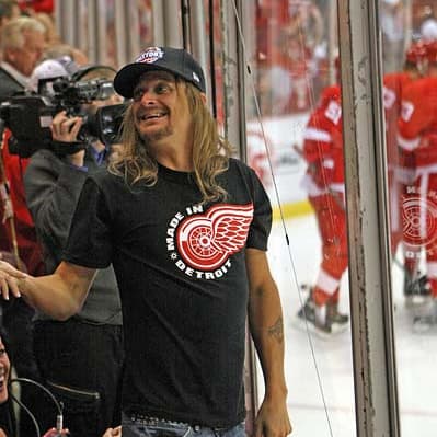 Celebrity Red Wing Fans Celebrities at Detroit Red Wings Games
