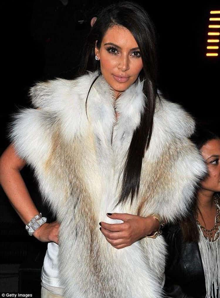 Famous People In Real Fur Coats, Wearing Fur Coat In Paris
