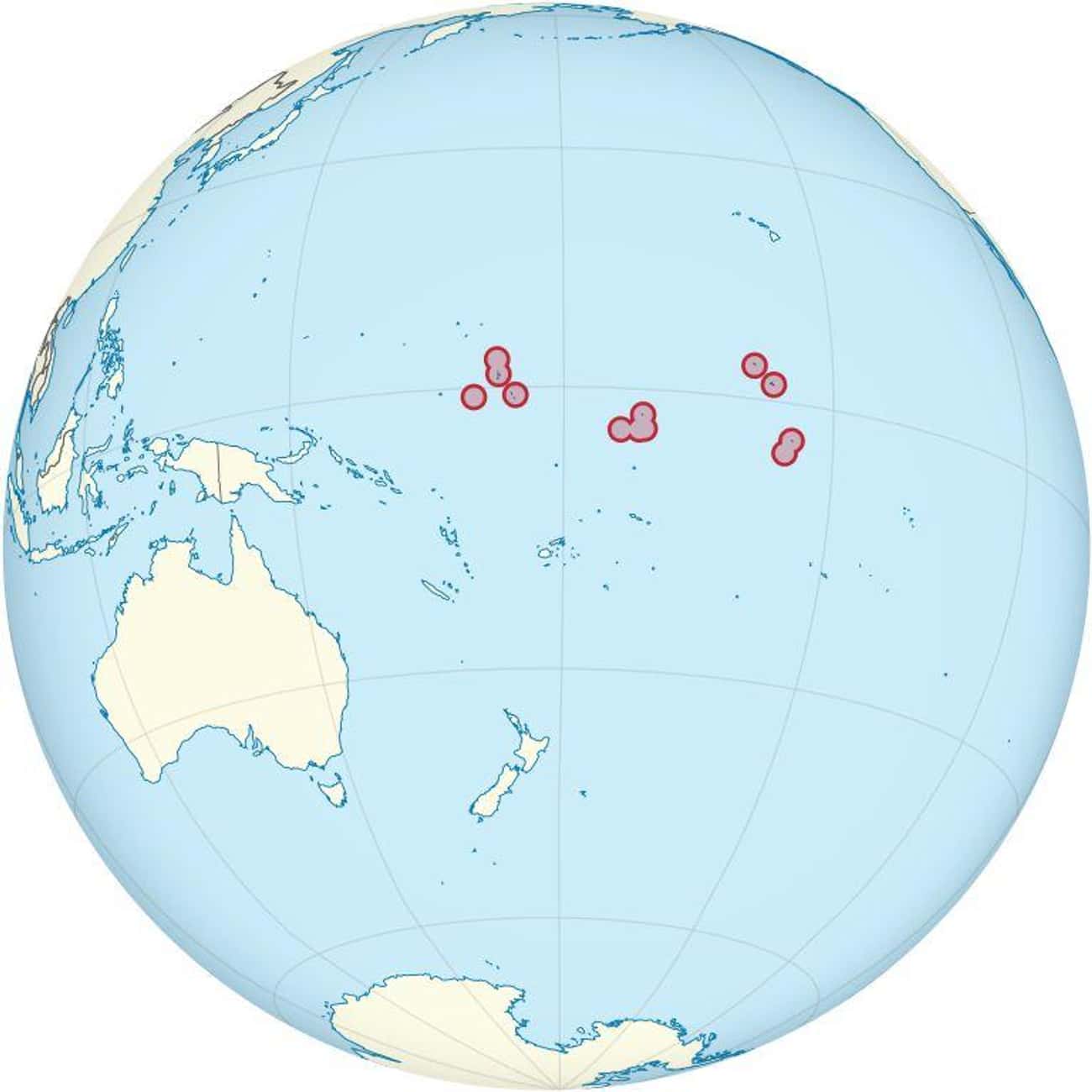 Kiribati Is The Only Country Located In All Four Hemispheres