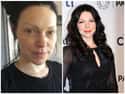Laura Prepon on Random Photos Of Celebrities With And Without Their Makeup
