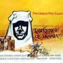 Omar Sharif, Peter O'Toole, Alec Guinness   Lawrence of Arabia is a 1962 British epic adventure drama film based on the life of T. E. Lawrence. It was directed by David Lean and produced by Sam Spiegel.