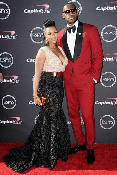 LeBron James & Savannah Brinson