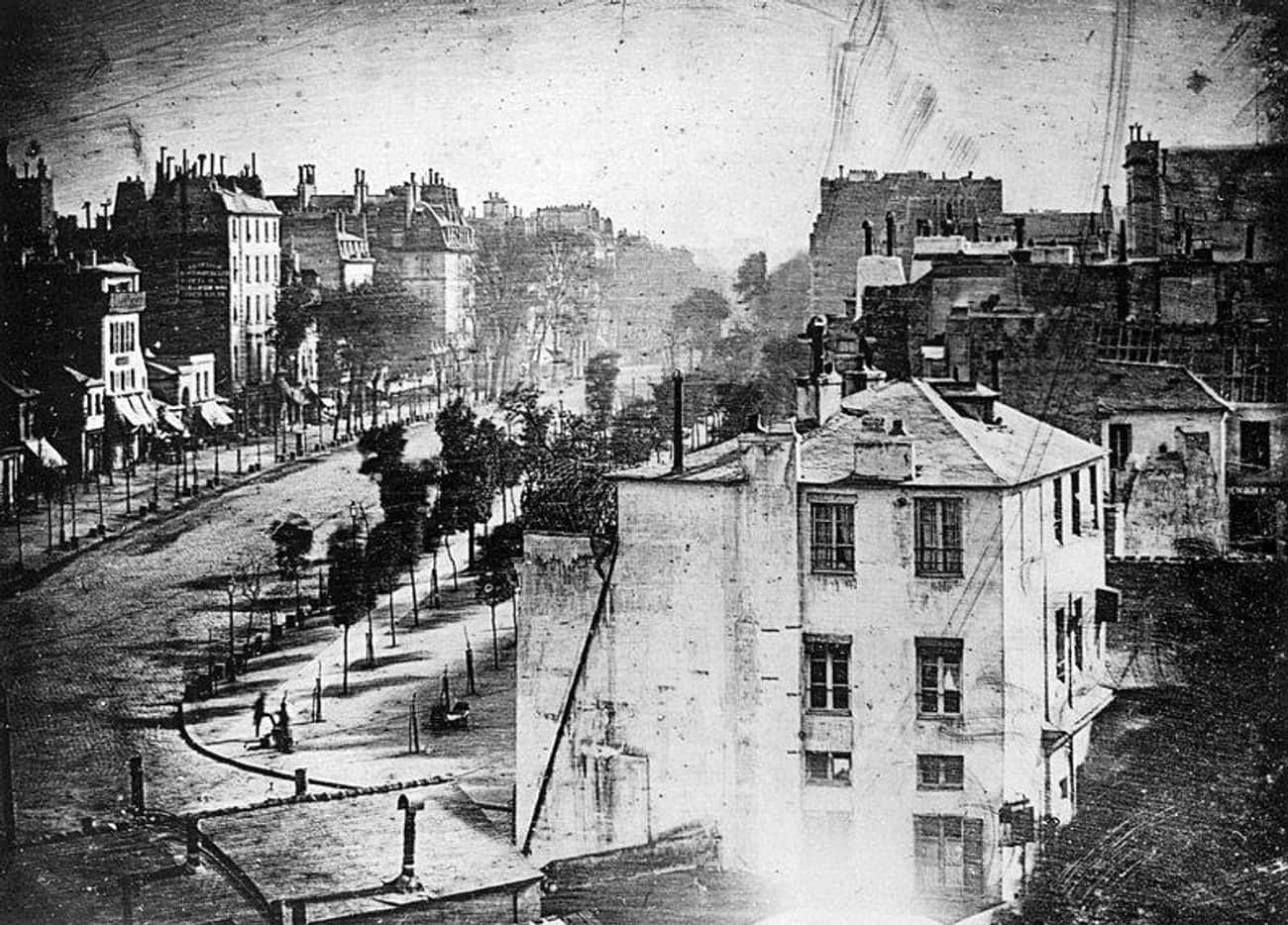 1838 Or 1839: Louis Daguerre's 'Boulevard du Temple'