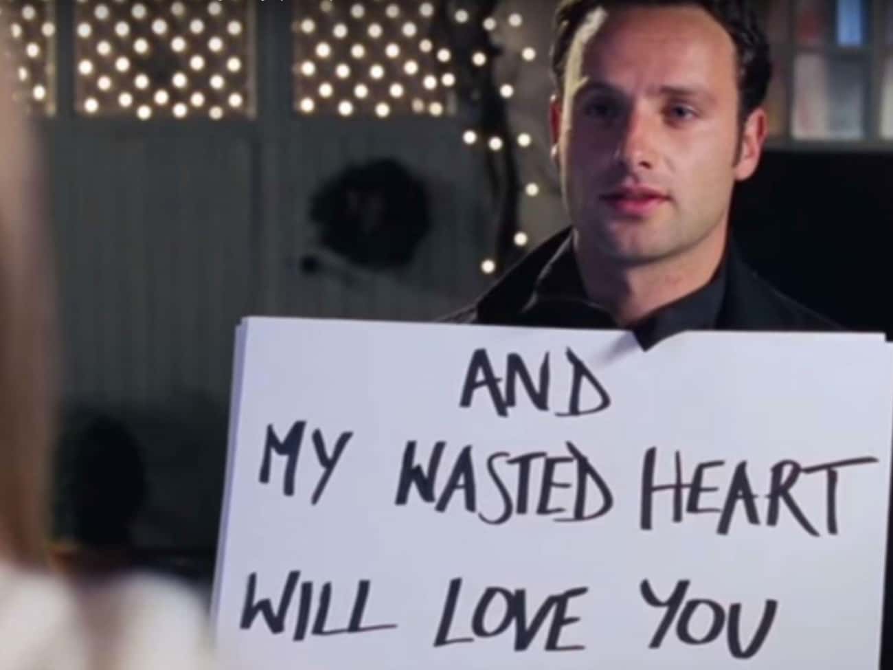 In Love Actually, Mark Provides A Step-By-Step Guide For Turning A Woman Into An Object