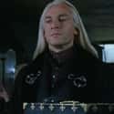 Lucius Malfoy on Random Stars Whose Unpopular Acting Methods Created Hugely Popular Characters