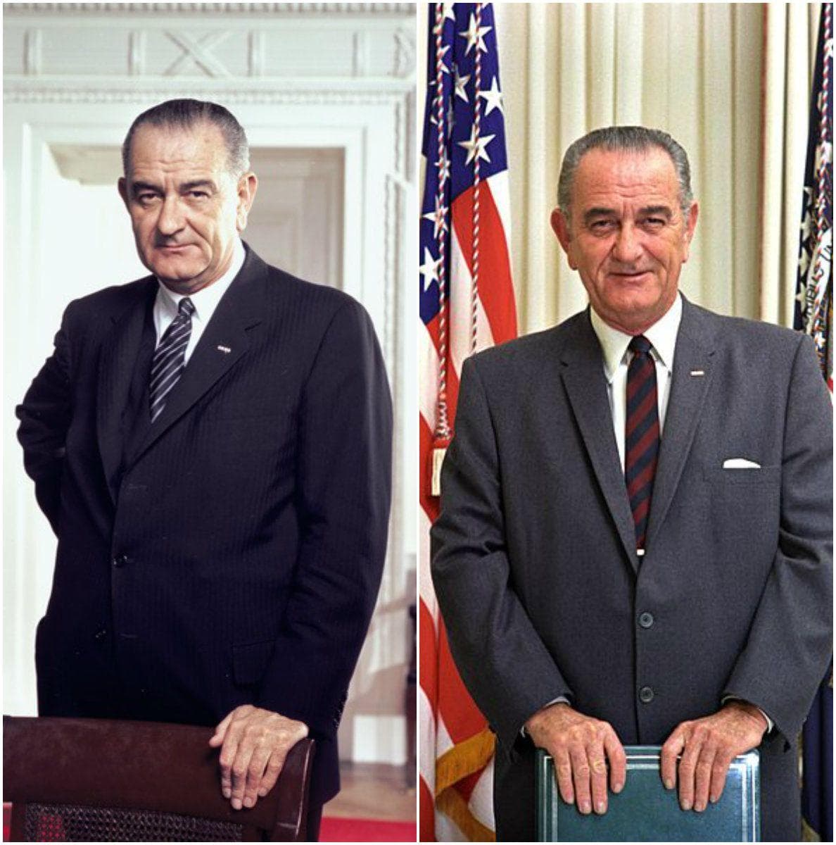 Lyndon B. Johnson is listed (or ranked) 11 on the list U.S. Presidents Before and After Major Historical Events