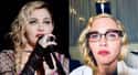 Madonna on Random Pop Stars With And Without Makeup