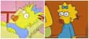 Maggie Simpson on Random Fatcs About How The Simpsons Evolved Over Time