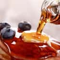 Maple syrup is listed (or ranked) 36 on the list The Most Popular Food In Each State, According To People Who Actually Live There