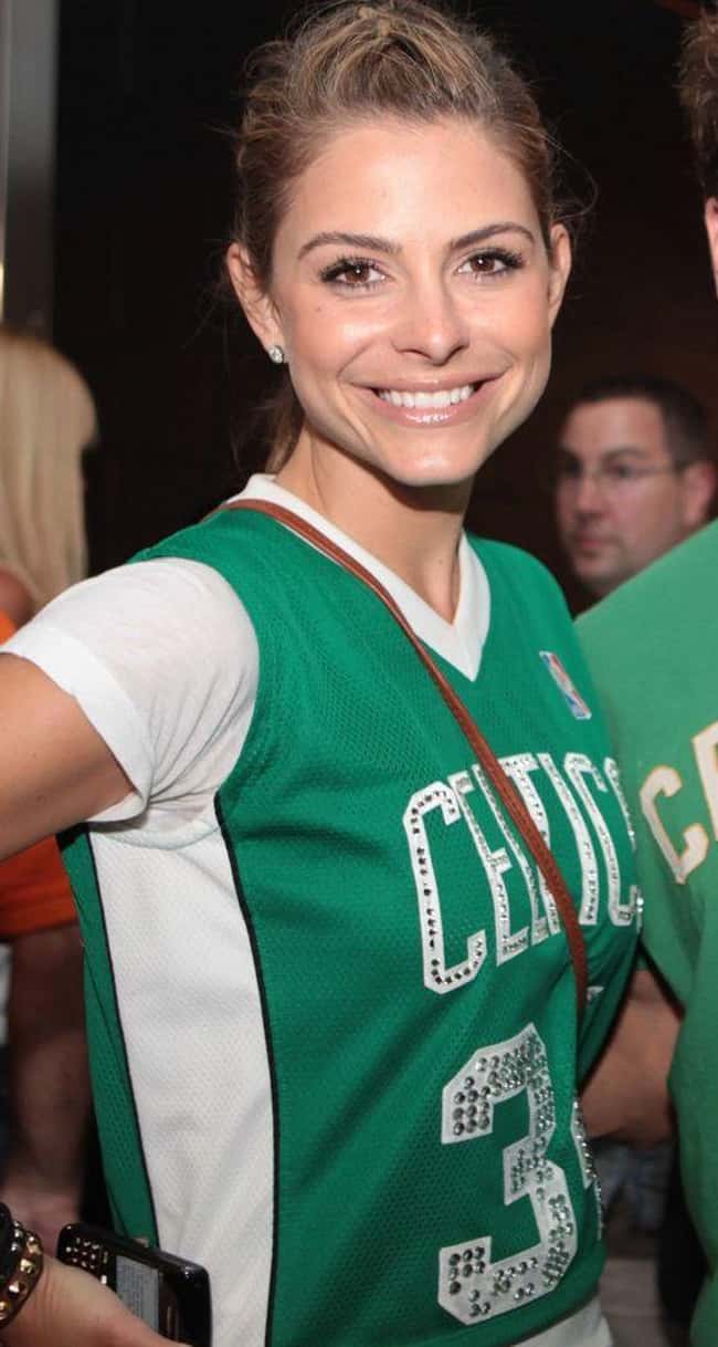 Maria Menounos supports Celtics via ranker.com