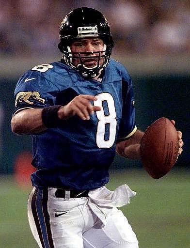 Mark Brunell # 8 Jacksonville Jaguars QB College: Washington