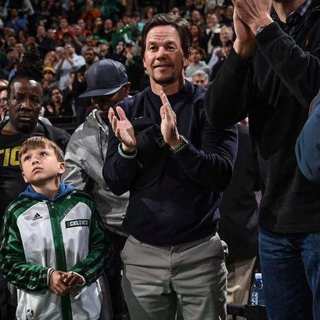 Celebrity Celtics Fans Celebrities at Boston Celtics Games