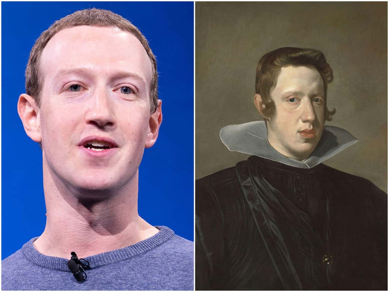 Zuckerberg And Philip IV - Just Two Kings With The Same Face