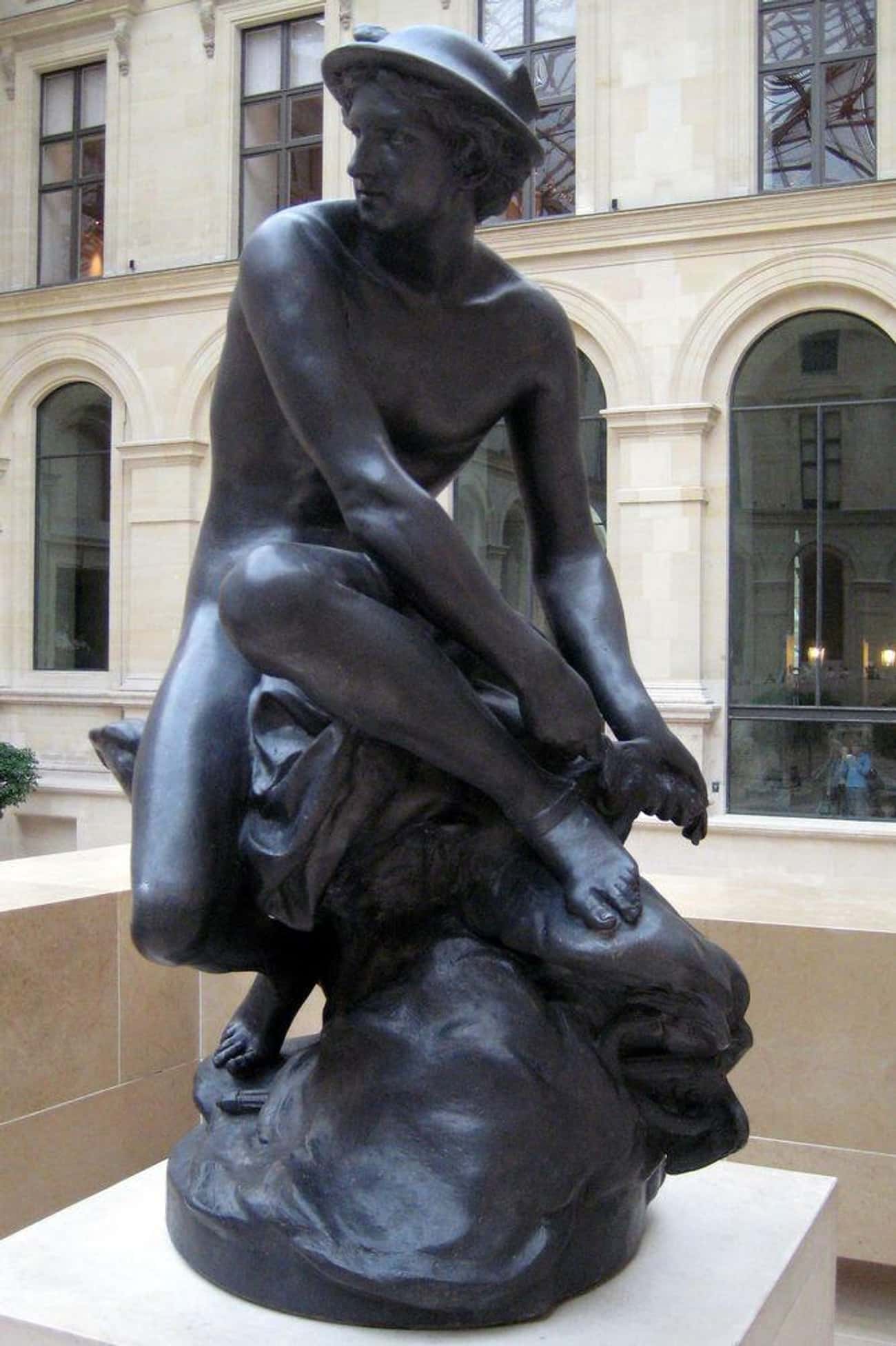Пигаль статуя Меркурия Лувр